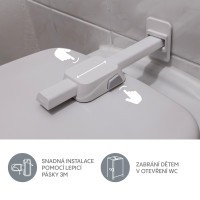 ZOPA Zámek na WC 1ks