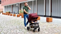Kočárek sportovní Grande LX Grey Kinderkraft + Dětské odrážedlo 2WAY Next