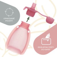 ZOPA Silikonová plnitelná kapsička na dětskou stravu