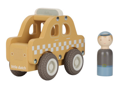 Taxi auto dřevěné