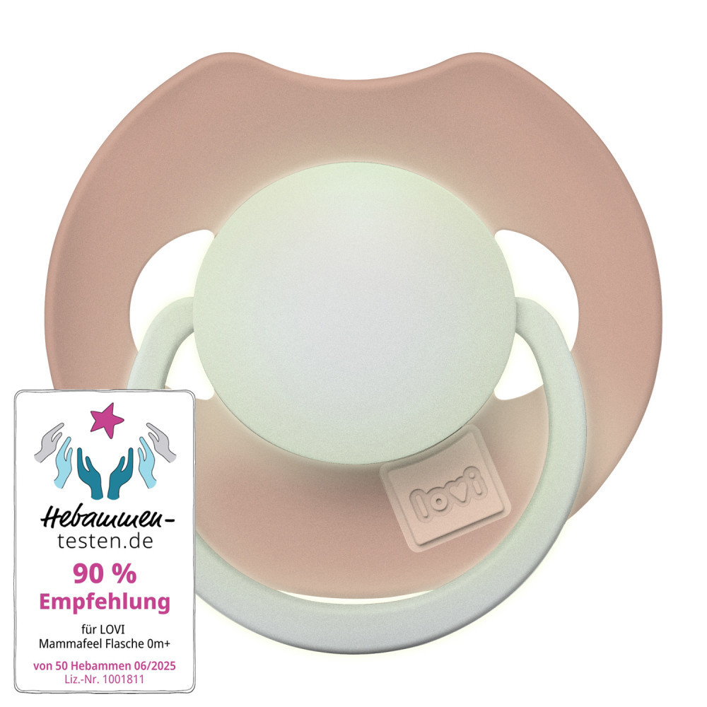 LOVI Dudlík svítící silikonový dynamický PRIME