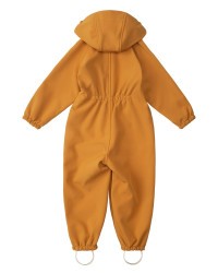 LEOKID Softshellový overal Ginger Cloudberry vel. 9 - 12 měsíců (vel. 74)