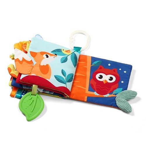 BABYONO Knížka senzorická Forest Trip 0m+