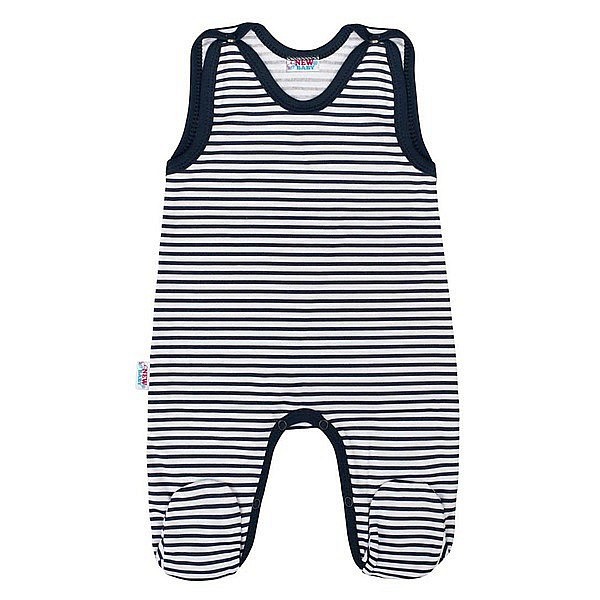 Kojenecké dupačky New Baby Classic II s modrými pruhy