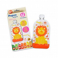 Kapsička na jídlo Papoo Original Lion 6 ks Kapsička na jídlo Papoo Original Lion 6 ks