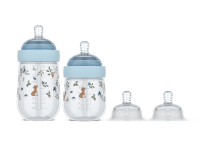 LITTLE DUTCH Kojenecké láhve 165 ml + 240 ml + 2 savičky