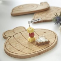 Lassig Snídaňový Tác Bamboo Wood Garden Explorer snail Lassig Snídaňový Tác Bamboo Wood Garden Explorer snail
