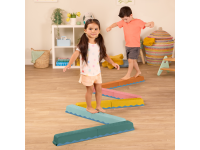 B-TOYS Překážková dráha Balance & Hop 10 ks