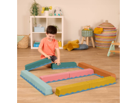 B-TOYS Překážková dráha Balance & Hop 10 ks