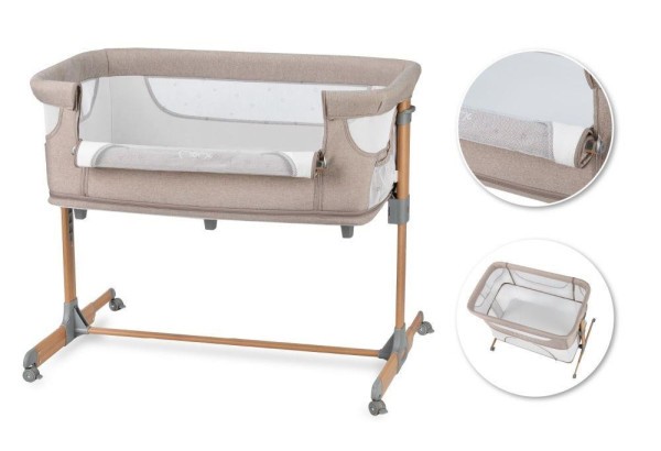 MOMI Přístavná postýlka Smart Bed 4v1