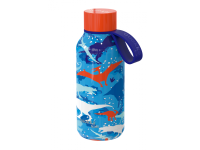 QUOKKA Nerezová termoláhev Solid Kids s poutkem 330 ml