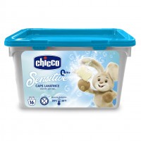 Tobolky prací gelové Chicco Sensitive, 16ks Tobolky prací gelové Chicco Sensitive, 16ks