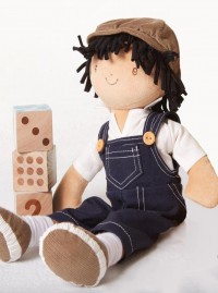 Bonikka látková panenka chlapec Joe