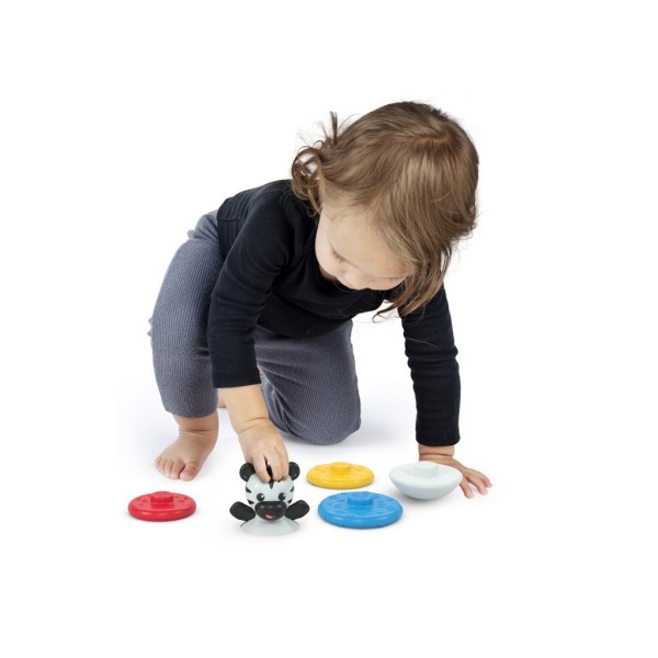 BABY EINSTEIN Kousátko stohovací zebra Stack & Wobble Zen™ 3m+