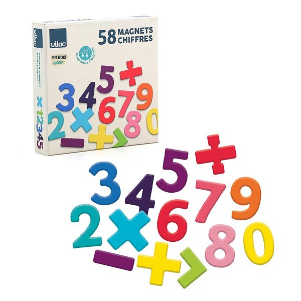 magnetické číslice 58 ks