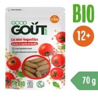 GOOD GOUT MINI BAGETKY S RAJČÁTKY 70 G GOOD GOUT MINI BAGETKY S RAJČÁTKY 70 G