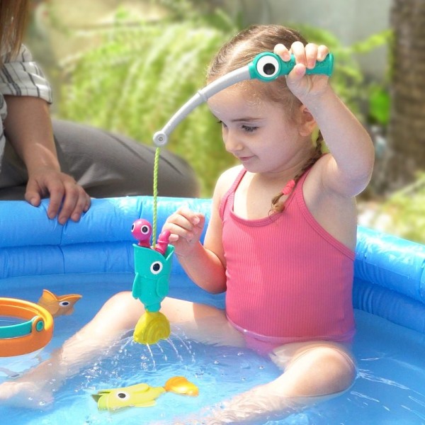 YOOKIDOO Chytání rybiček - sada s kbelíkem