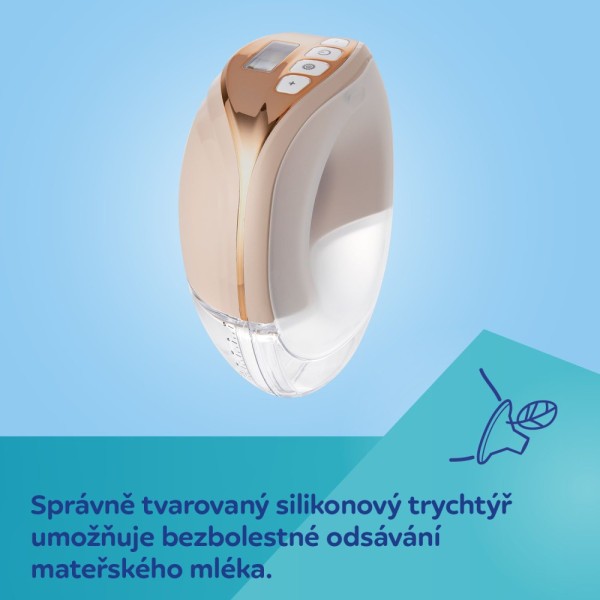 CANPOl BABIES Elektrická odsávačka mateřského mléka do podprsenky Hands-Free