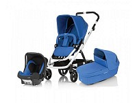 Kočárek Britax Go + Britax Hluboká korba Go + autosedačka