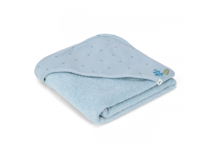 LITTLE DUTCH Osuška s kapucí 100x100 cm Pure