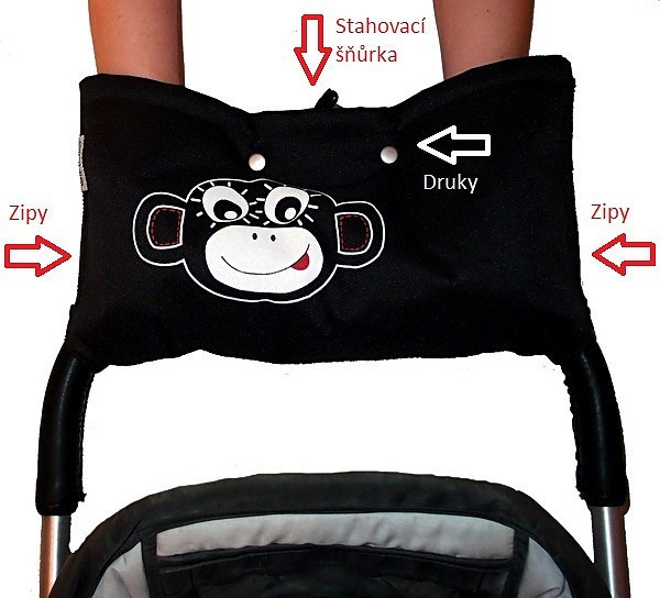 Rukávník Black Monkey