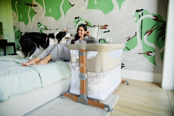 MOMI Přístavná postýlka Smart Bed 4v1