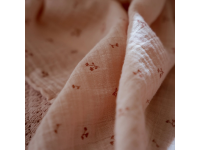 LITTLE DUTCH Plena zavinovací 120x120 cm s potiskem Pure