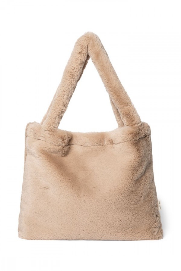 Studio Noos Taška faux fur mom-bag