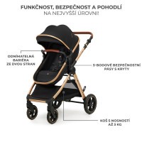 KINDERKRAFT Kočárek kombinovaný 3v1 Esme