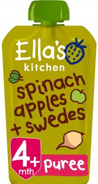 Ella's Kitchen BIO Špenát jablko a tuřín (120 g)