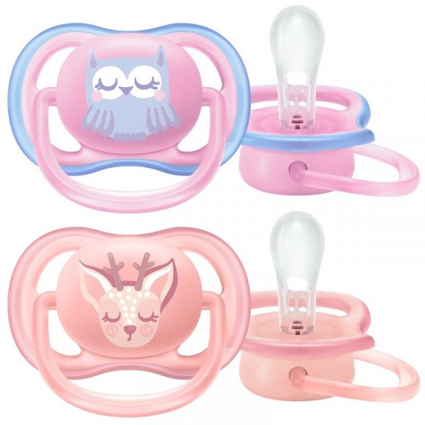 Philips AVENT Šidítko Pastel / Safari 2 ks