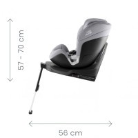 BRITAX Autosedačka Swivel 40-125 cm