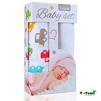 Baby set - 2x bambusová osuška