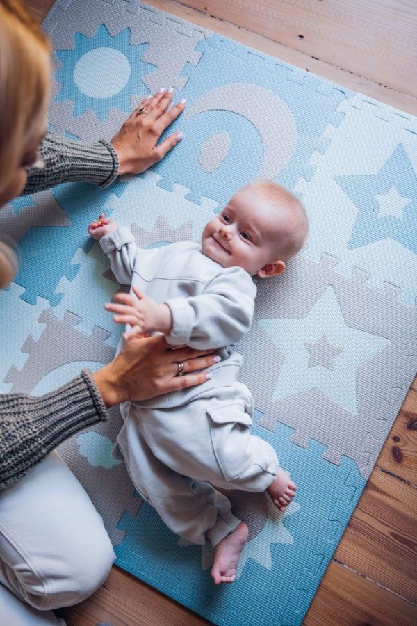 MOMI Hrací podložka pěnové puzzle NEBE