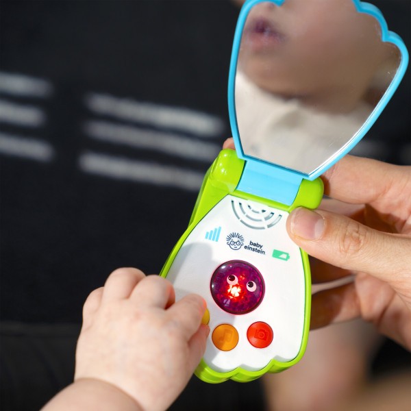 BABY EINSTEIN Hračka hudební telefon Shell Phone™ 6m+