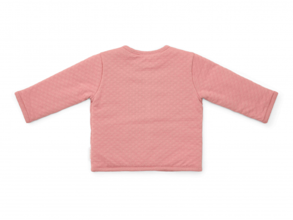 LITTLE DUTCH Kabátek oboustranný Pink Blush