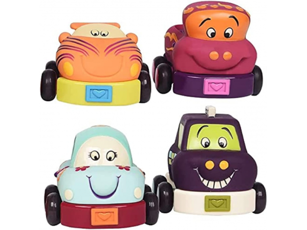 B-TOYS Autíčka na setrvačník Wheeee-ls!