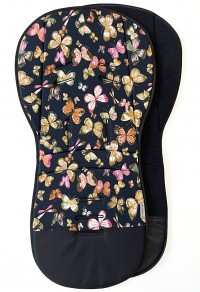 Prodloužená podložka Butterfly Black BIO