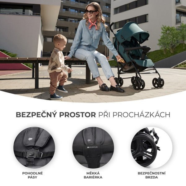 KINDERKRAFT Kočárek golfový Tik