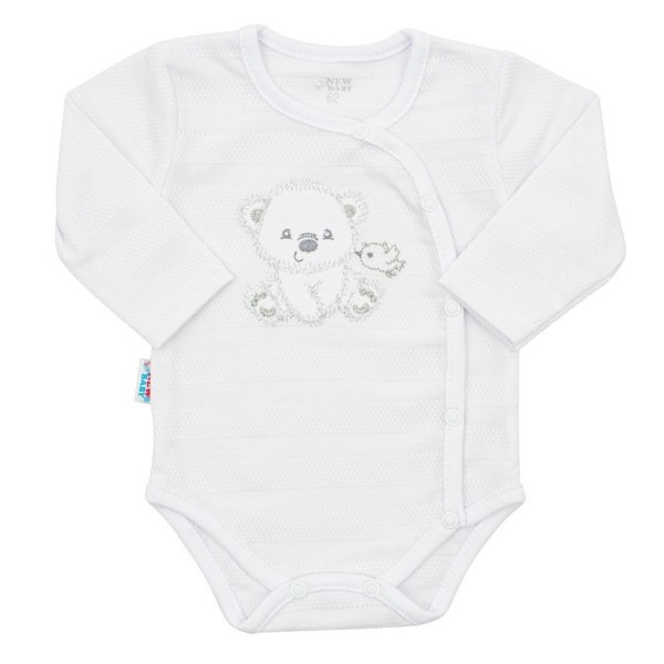 NEW BABY 4-dílná kojenecká soupravička do porodnice Sweet Bear