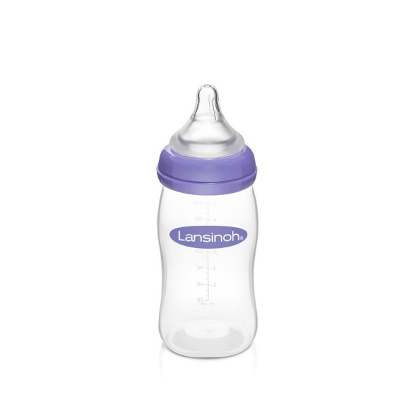 LANSINOH Lahev kojenecká s NaturalWaveTM savičkou (S) 160 ml