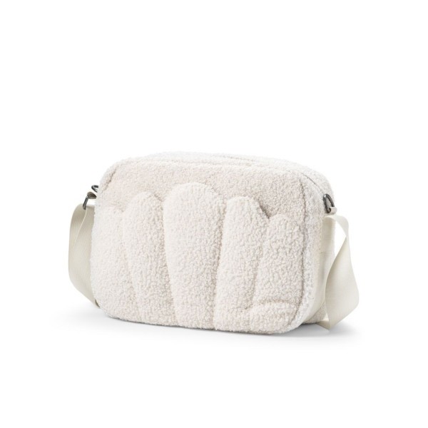 Crossbody  White Bouclé