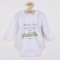 NEW BABY Body s potiskem Mami, Tati jsem Vaše zlatíčko