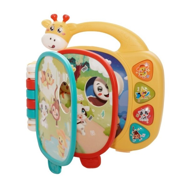 BO JUNGLE Hudební knížka Giraffe 12m+