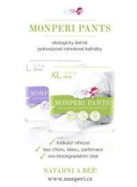 MonPeri Plenkové kalhotky Pants XL/18 ks