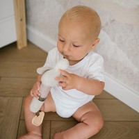 BABYONO Hračka pískací s kousátkem 3m+
