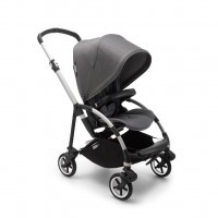 BUGABOO Kočárek Bee6 Alu/Grey Grey Melange 2020