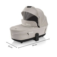 ZOPA Set kočárek Move Cross 5 + hluboká korba  Move XL 5 + autosedačka XM dle vlastního výběru + báze