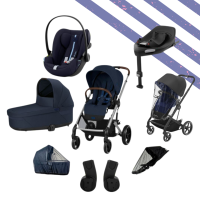 CYBEX Akční set BALIOS S LUX + Hluboká korba + EMITEX pláštěnka 2v1 + ZOPA univezrální moskitiéra na korbu a sporťák + autosedačka Cybex CLOUD G I-SIZE PLUS + Cybex BASE G + adaptéry na autosedačku 2024