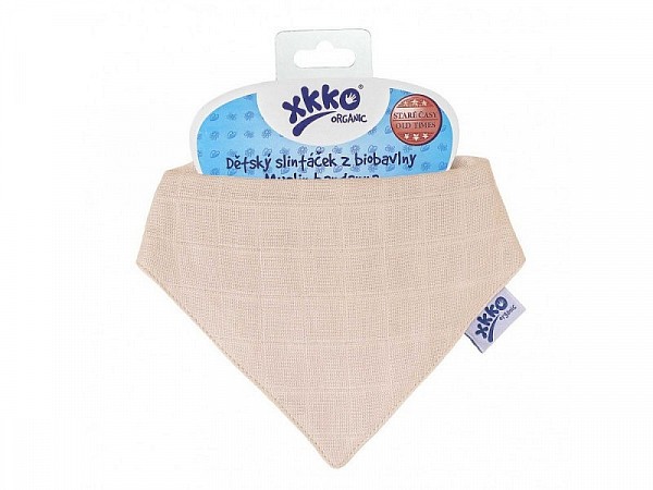 KIKKO Dětský slintáček XKKO Organic Staré časy
